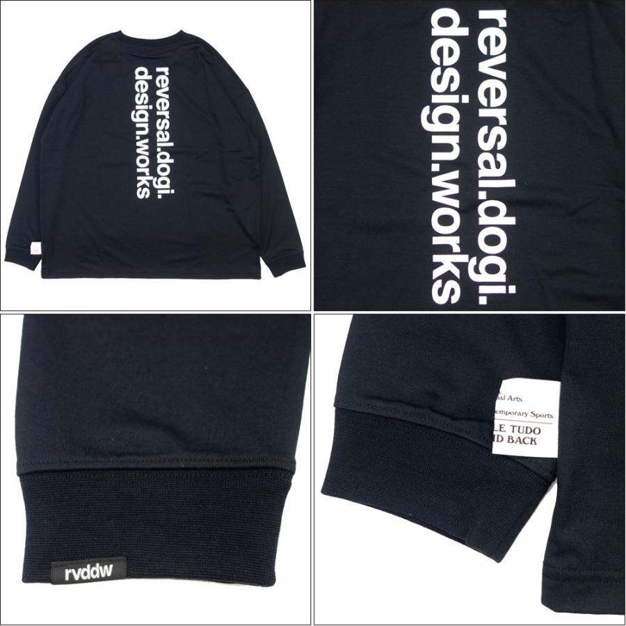 reversal/リバーサル Tシャツ 長袖 ロンT/BACK-W PEs MVS BIG SILHOUETTE LONG SLEEVE rv22ss101｜ビッグシルエット オーバーサイズ ロングスリーブ | reversal | 04