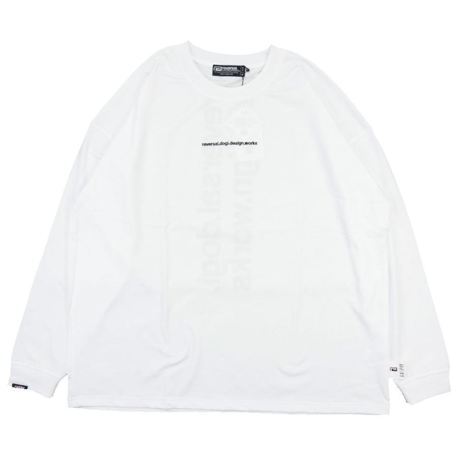 reversal/リバーサル Tシャツ 長袖 ロンT/BACK-W PEs MVS BIG SILHOUETTE LONG SLEEVE rv22ss101｜ビッグシルエット オーバーサイズ ロングスリーブ | reversal | 05