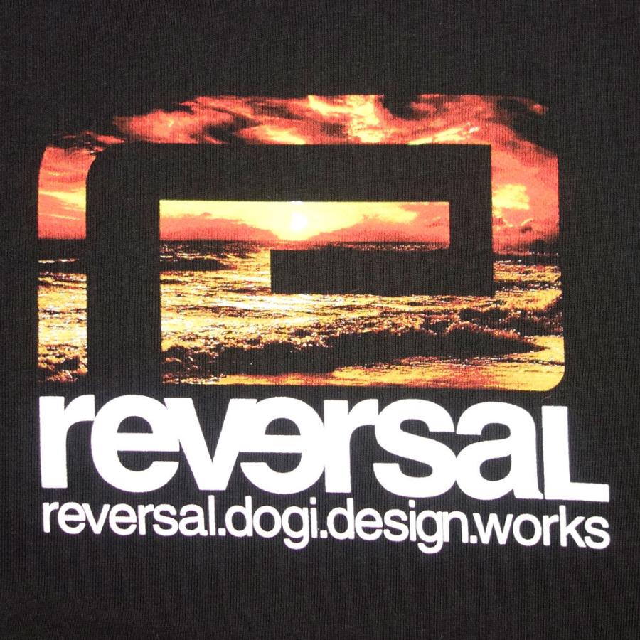 reversal/リバーサル プルオーバーパーカー/SUNSET BIGMARK HOODY rv22ss204｜裏パイル地 サンセット ビッグマーク フーディー | reversal | 03