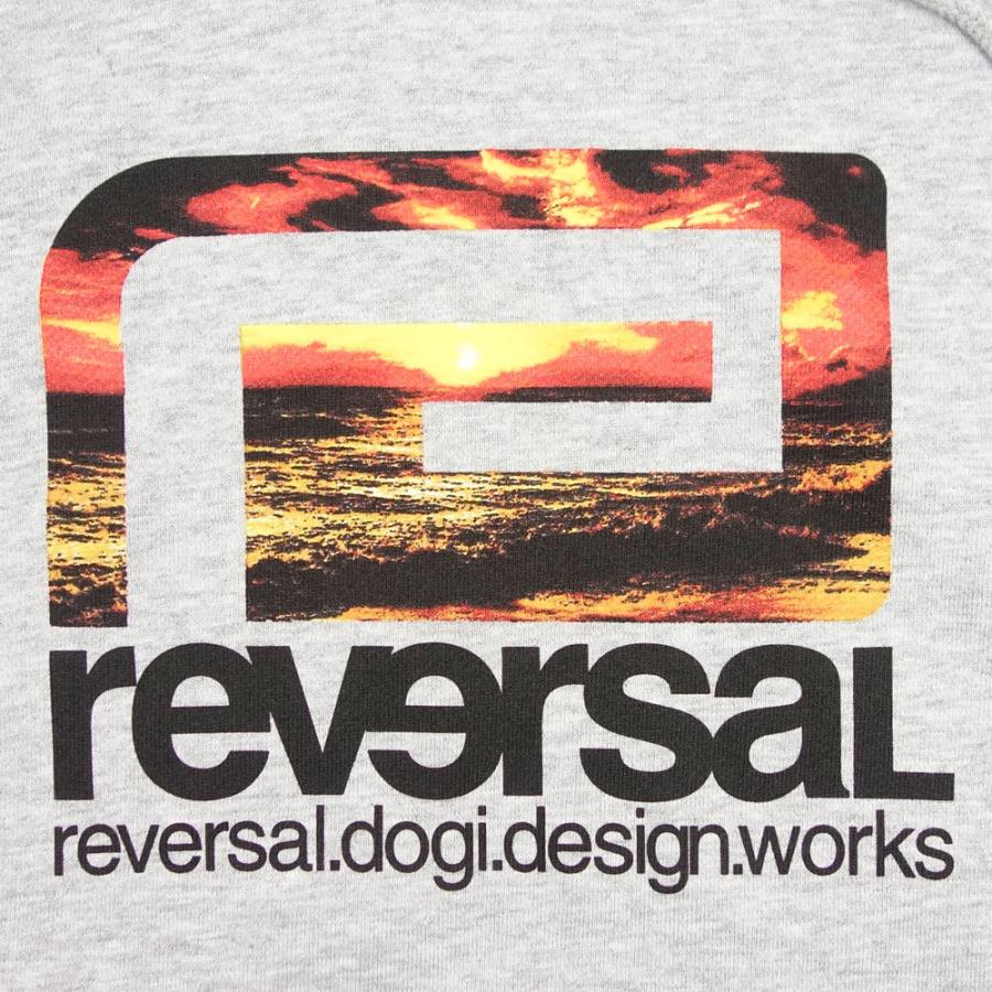 reversal/リバーサル プルオーバーパーカー/SUNSET BIGMARK HOODY rv22ss204｜裏パイル地 サンセット ビッグマーク フーディー | reversal | 08