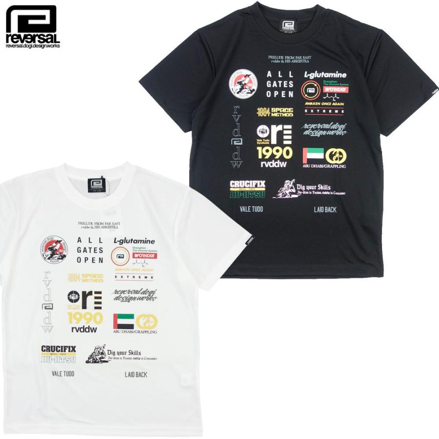 reversal/リバーサル ドライメッシュ Tシャツ 半袖/ALL STAR 22 DRY TEE rv22ss058｜オールスター ロゴ 吸汗速乾性 スポーツ ジム フィットネス 格闘技 | reversal
