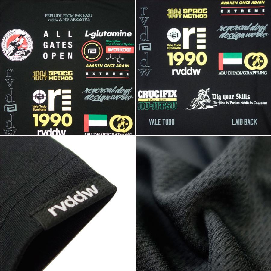 reversal/リバーサル ドライメッシュ Tシャツ 半袖/ALL STAR 22 DRY TEE rv22ss058｜オールスター ロゴ 吸汗速乾性 スポーツ ジム フィットネス 格闘技 | reversal | 03