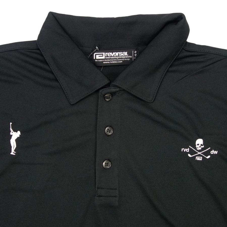 reversal/リバーサル ドライメッシュ ポロシャツ 半袖/rvddw GOLF CLUB DRY POLO rv22ss061｜ゴルフ 吸汗速乾性 スポーツ ジム フィットネス 格闘技 | reversal | 02