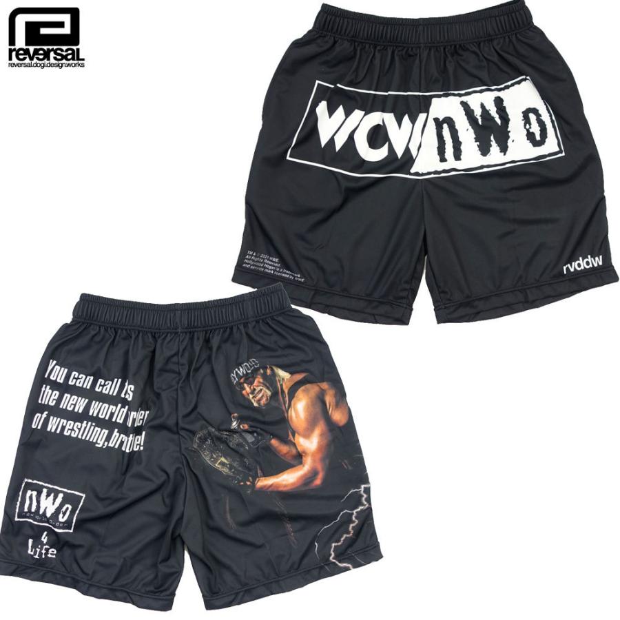 reversal/リバーサル ジャージショーツ ハーフパンツ ハルクホーガン コラボ/nWo HOLLYWOOD HOGAN EASY JERSEY SHORTS rvhh002｜アクティブ ランニング スポ | reversal