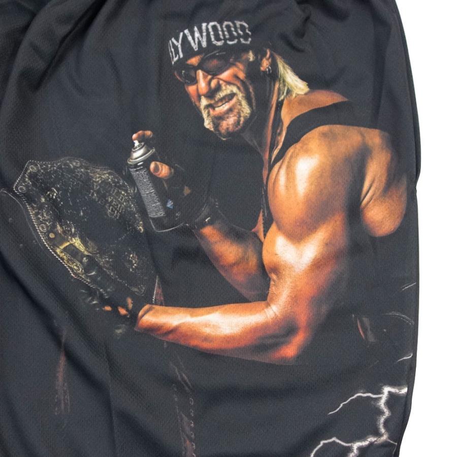 reversal/リバーサル ジャージショーツ ハーフパンツ ハルクホーガン コラボ/nWo HOLLYWOOD HOGAN EASY JERSEY SHORTS rvhh002｜アクティブ ランニング スポ | reversal | 04