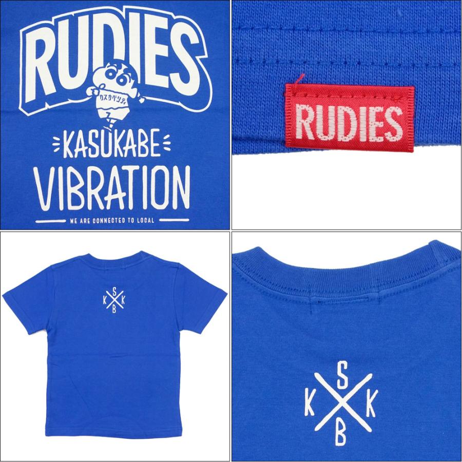 RUDIE'S/ルーディーズ キッズ クレヨンしんちゃん コラボ Tシャツ rudies/RUDIE'SxCRAYON SHINCHAN KASUKABE VIBRATION KIDS TEE 86055 86056｜ストリート ス｜flagship｜09