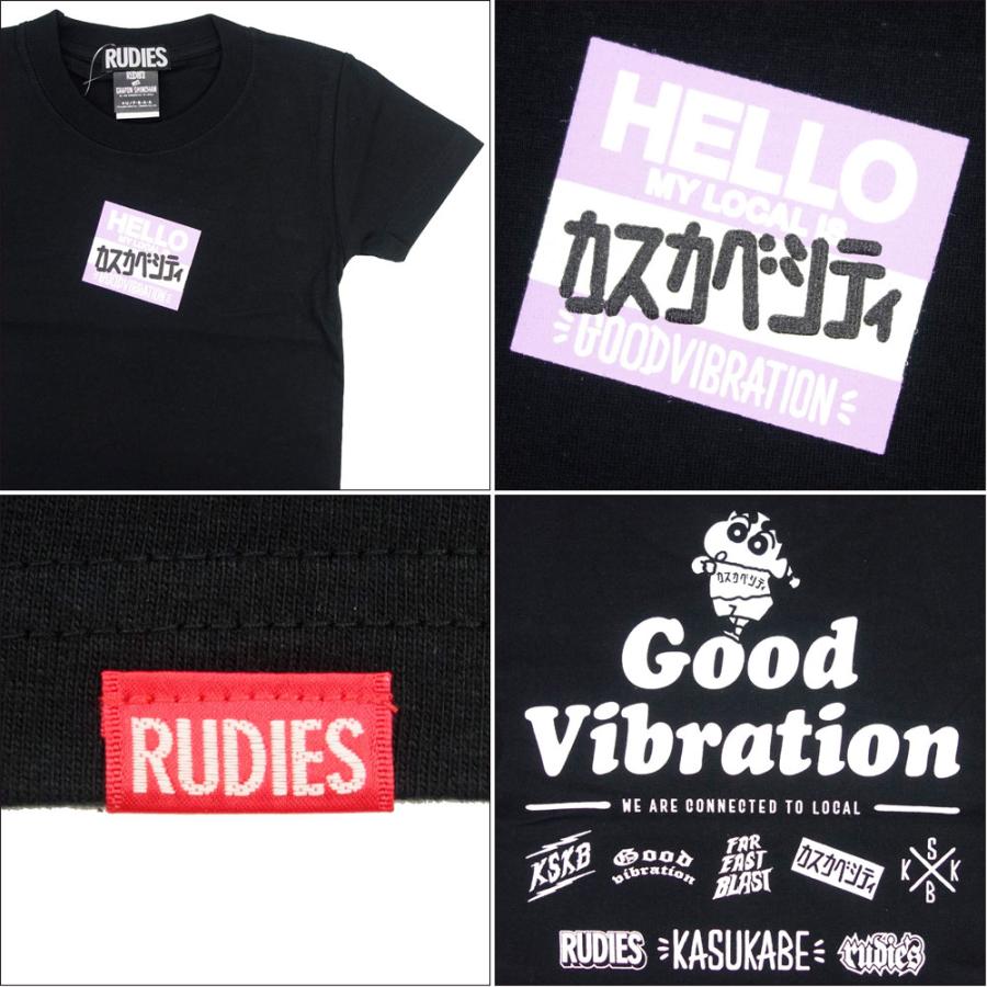 RUDIE'S/ルーディーズ キッズ クレヨンしんちゃん コラボ Tシャツ rudies/RUDIE'SxCRAYON SHINCHAN LOCALFEST KIDS TEE 86057 86058｜ストリート スケーター | RUDIE'S | 05