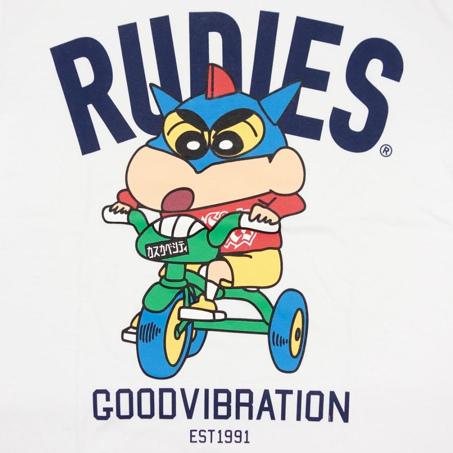 RUDIE'S/ルーディーズクレヨンしんちゃん コラボ Tシャツ rudies/RUDIE'SxCRAYON SHINCHAN TRICYCLE TEE 86049 86050｜ストリート スケーター メンズ レディ | RUDIE'S | 06