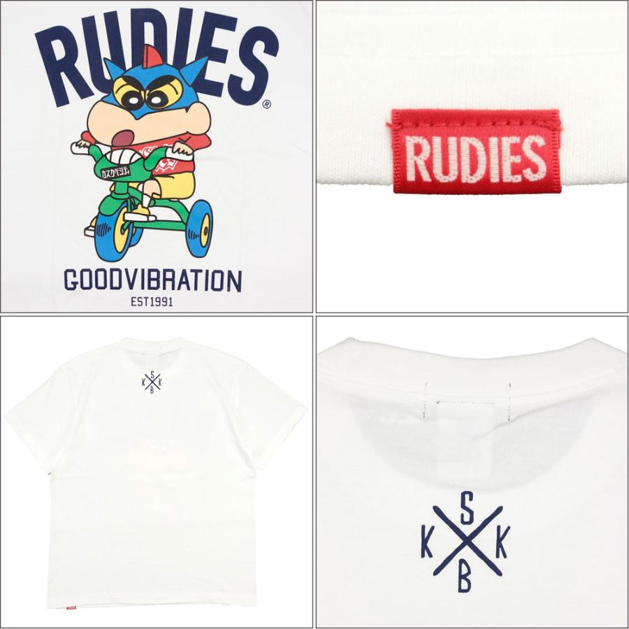 RUDIE'S/ルーディーズクレヨンしんちゃん コラボ Tシャツ rudies/RUDIE'SxCRAYON SHINCHAN TRICYCLE TEE 86049 86050｜ストリート スケーター メンズ レディ | RUDIE'S | 08