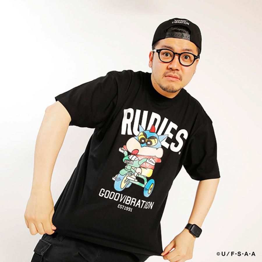 RUDIE'S/ルーディーズクレヨンしんちゃん コラボ Tシャツ rudies/RUDIE'SxCRAYON SHINCHAN TRICYCLE TEE 86049 86050｜ストリート スケーター メンズ レディ | RUDIE'S | 09