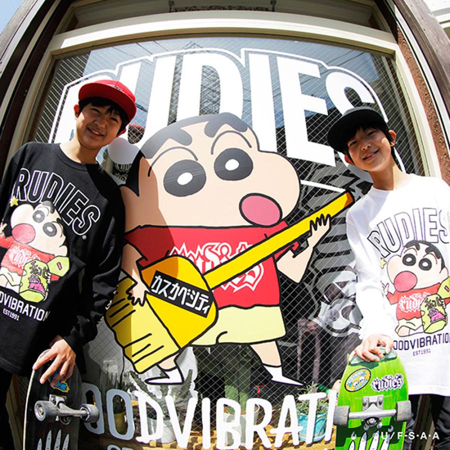 RUDIE'S/ルーディーズ クレヨンしんちゃん コラボ 長袖 Tシャツ ロンT rudies/RUDIE'SxCRAYON SHINCHAN SNACK LSTEE 86043 86044｜ストリート スケーター メ | RUDIE'S | 11