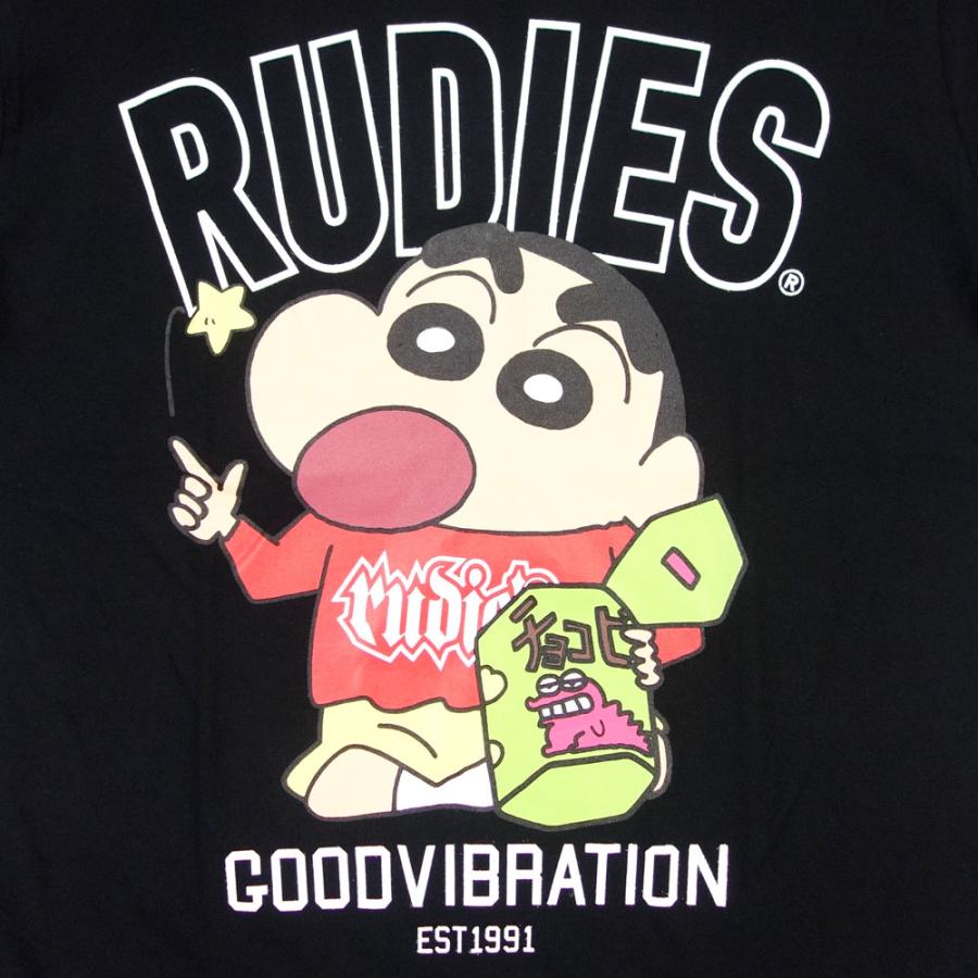 RUDIE'S/ルーディーズ クレヨンしんちゃん コラボ 長袖 Tシャツ ロンT rudies/RUDIE'SxCRAYON SHINCHAN SNACK LSTEE 86043 86044｜ストリート スケーター メ | RUDIE'S | 02