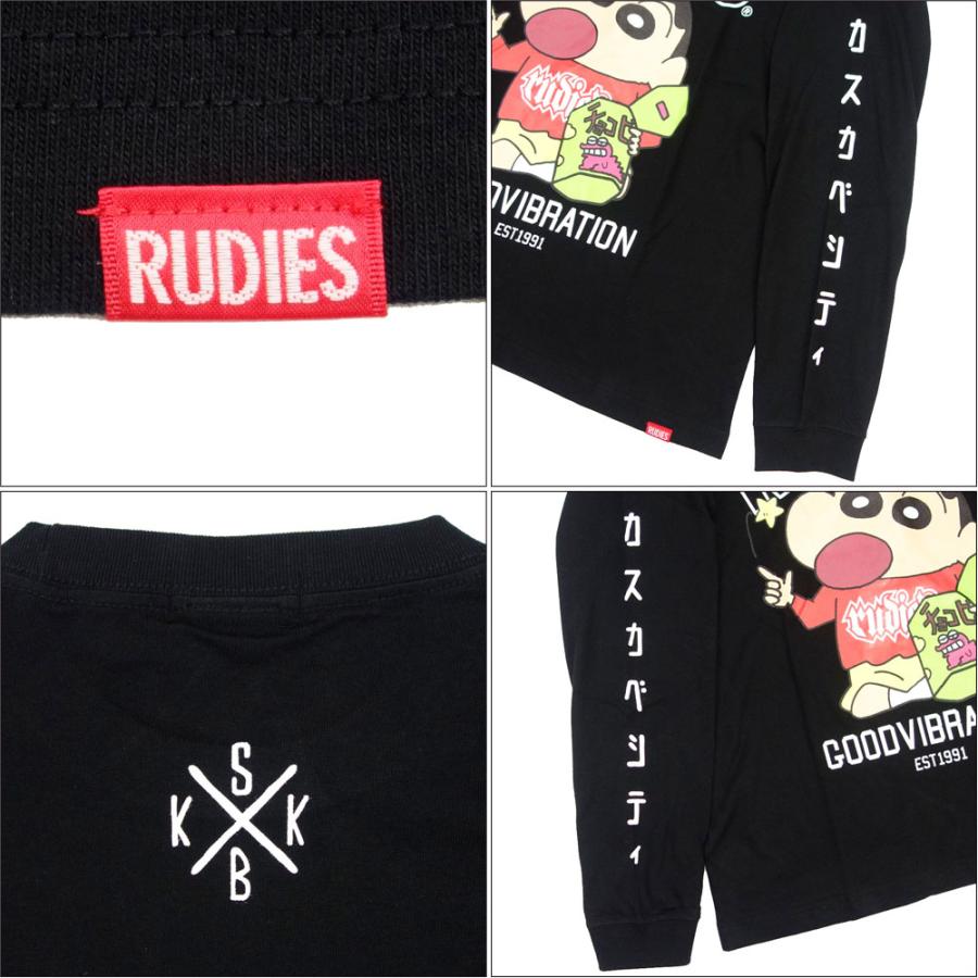 RUDIE'S/ルーディーズ クレヨンしんちゃん コラボ 長袖 Tシャツ ロンT rudies/RUDIE'SxCRAYON SHINCHAN SNACK LSTEE 86043 86044｜ストリート スケーター メ | RUDIE'S | 04