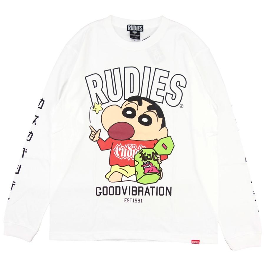 RUDIE'S/ルーディーズ クレヨンしんちゃん コラボ 長袖 Tシャツ ロンT rudies/RUDIE'SxCRAYON SHINCHAN SNACK LSTEE 86043 86044｜ストリート スケーター メ | RUDIE'S | 05