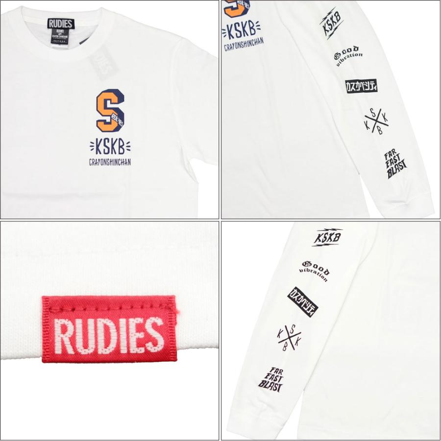 RUDIE'S/ルーディーズ クレヨンしんちゃん コラボ 長袖 Tシャツ ロンT rudies/RUDIE'SxCRAYON SHINCHAN KASUKABE VIBRATION LSTEE 86045 86046｜ストリート | RUDIE'S | 10