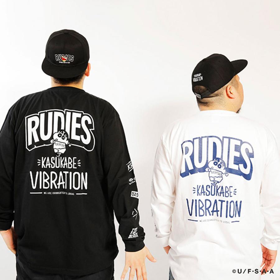 RUDIE'S/ルーディーズ クレヨンしんちゃん コラボ 長袖 Tシャツ ロンT rudies/RUDIE'SxCRAYON SHINCHAN KASUKABE VIBRATION LSTEE 86045 86046｜ストリート | RUDIE'S | 13