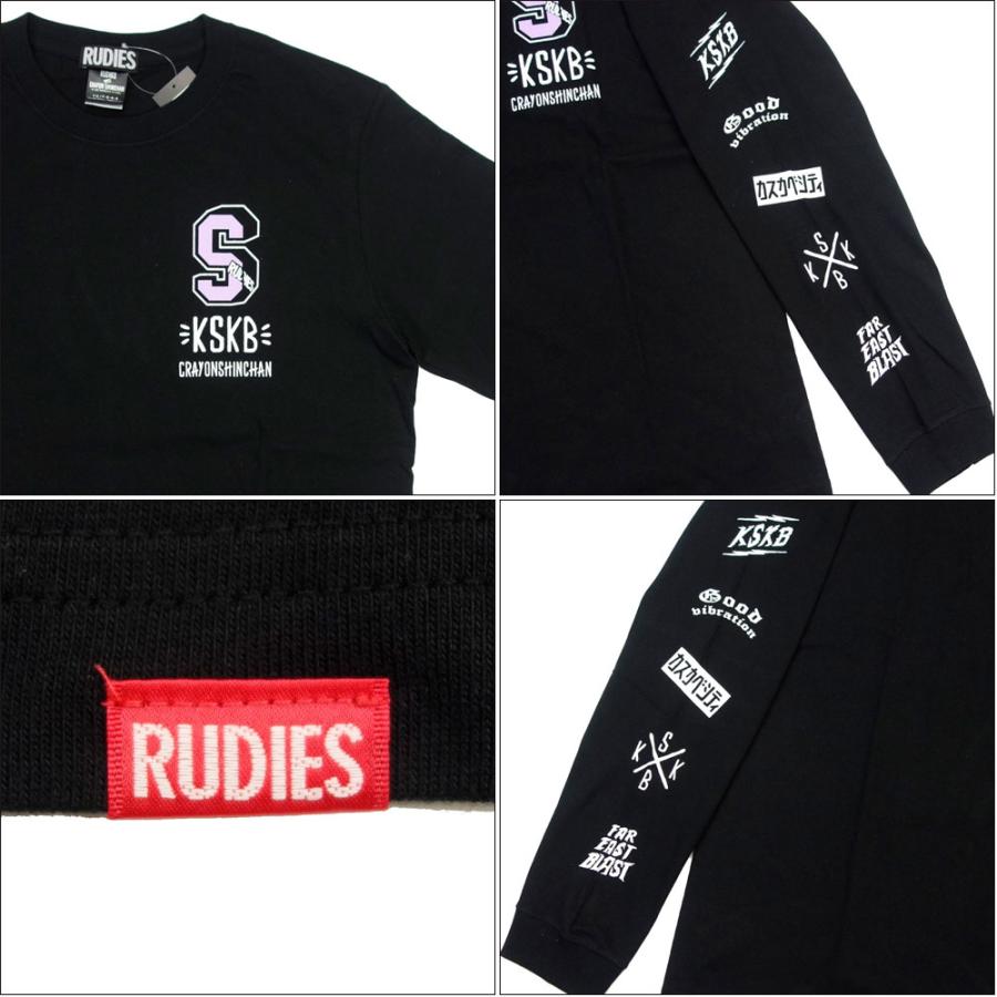 RUDIE'S/ルーディーズ クレヨンしんちゃん コラボ 長袖 Tシャツ ロンT rudies/RUDIE'SxCRAYON SHINCHAN KASUKABE VIBRATION LSTEE 86045 86046｜ストリート｜flagship｜06