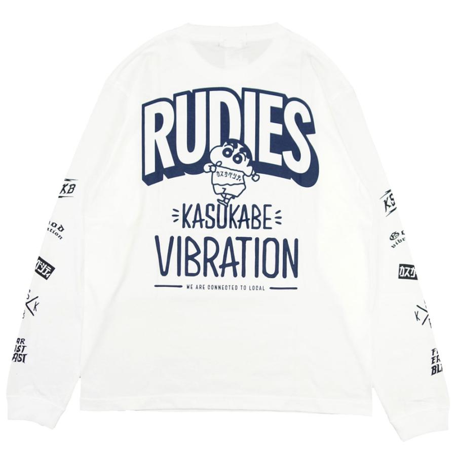 RUDIE'S/ルーディーズ クレヨンしんちゃん コラボ 長袖 Tシャツ ロンT rudies/RUDIE'SxCRAYON SHINCHAN KASUKABE VIBRATION LSTEE 86045 86046｜ストリート | RUDIE'S | 08