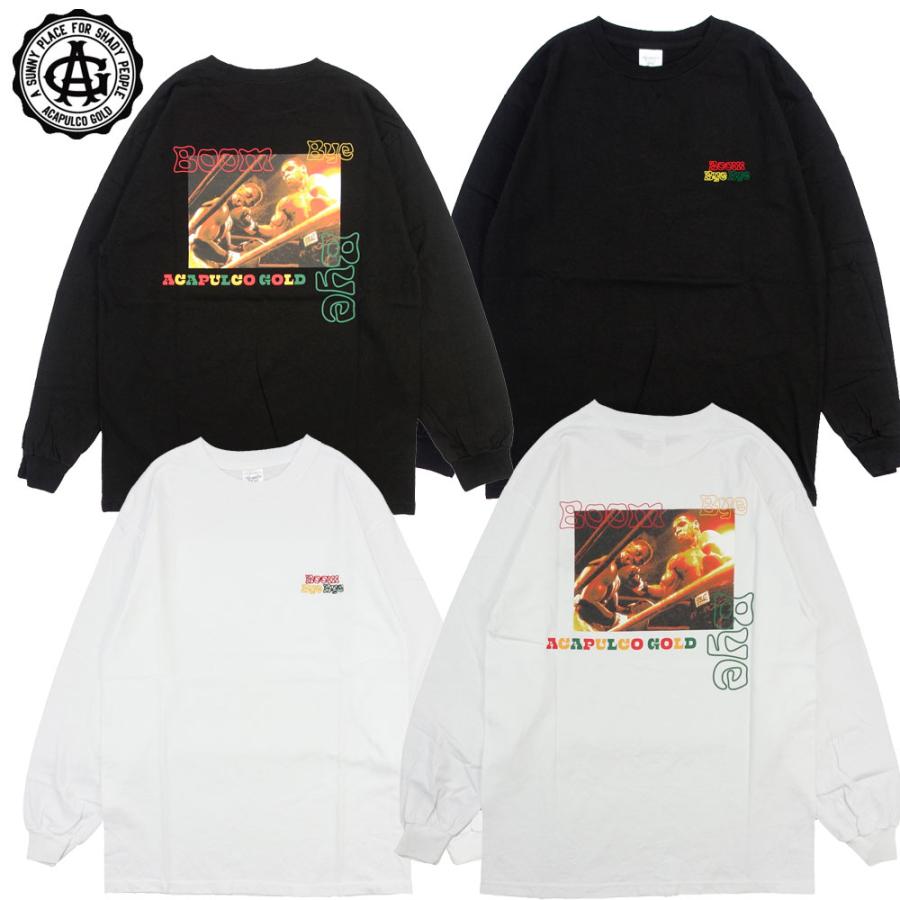 Acapulco Gold/アカプルコゴールド Tシャツ 長袖 ロンT/BOOM BYE BYE LS TEE｜ストリート スケーター メンズ レディース ファッション | ACAPULCO GOLD