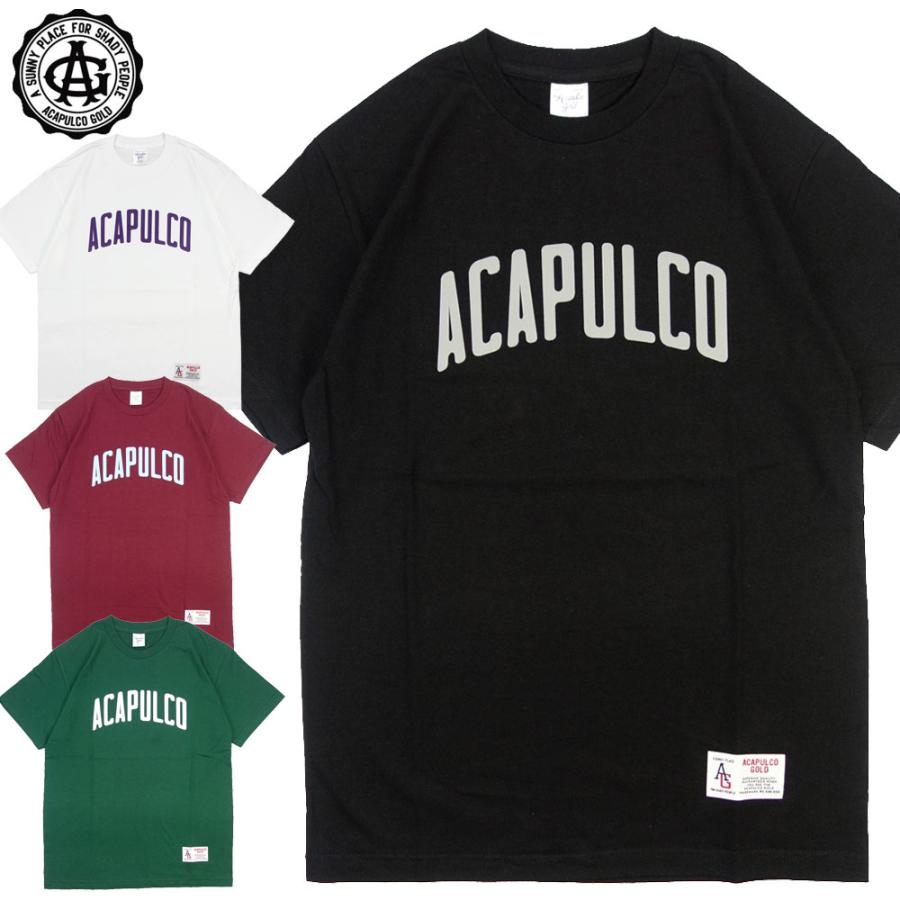 ACAPULCO GOLD（アカプルコゴールド） Tシャツ 半袖/VARSITY TEE