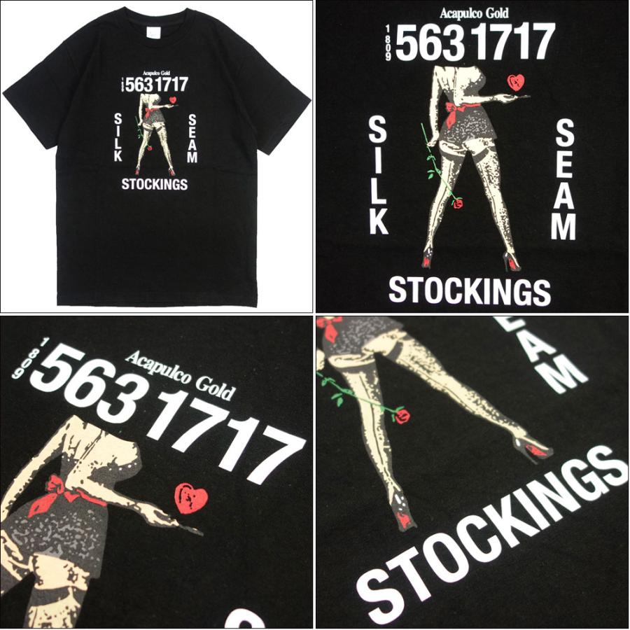 Acapulco Gold/アカプルコゴールド Tシャツ 半袖/STOCKINGS TEE｜ストリート スケーター メンズ レディース ファッション | ACAPULCO GOLD | 03