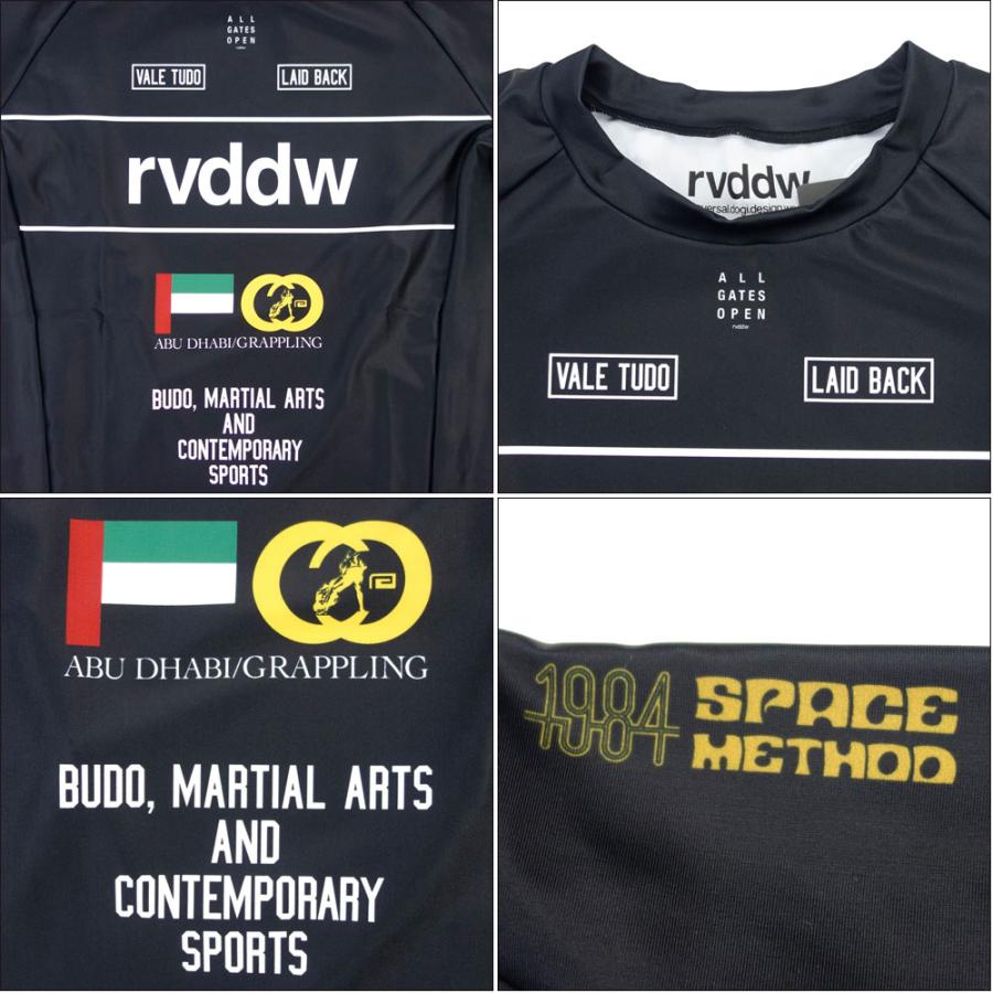 reversal/リバーサル ロング ラッシュガード 長袖/BLACK SPORTS LONG RASH GUARD rv22ss601 | reversal | 06