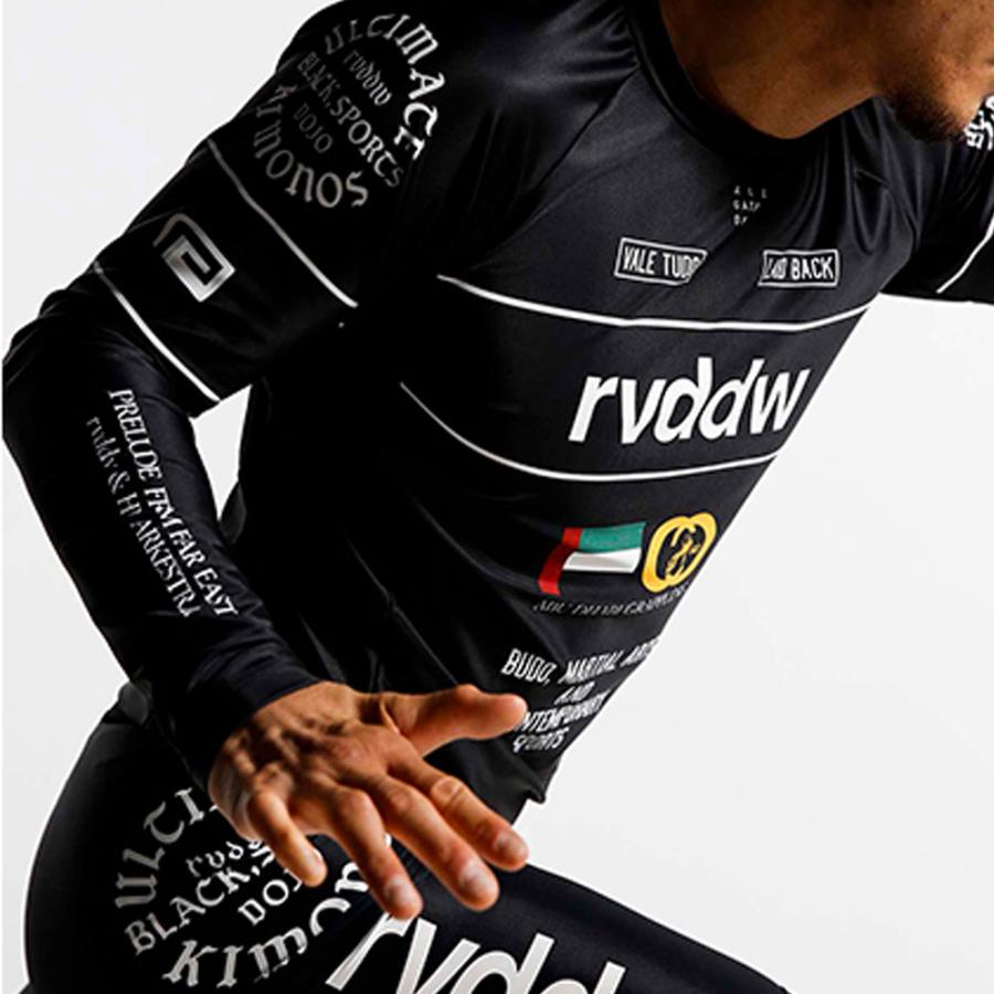 reversal/リバーサル ロング ラッシュガード 長袖/BLACK SPORTS LONG RASH GUARD rv22ss601 | reversal | 09