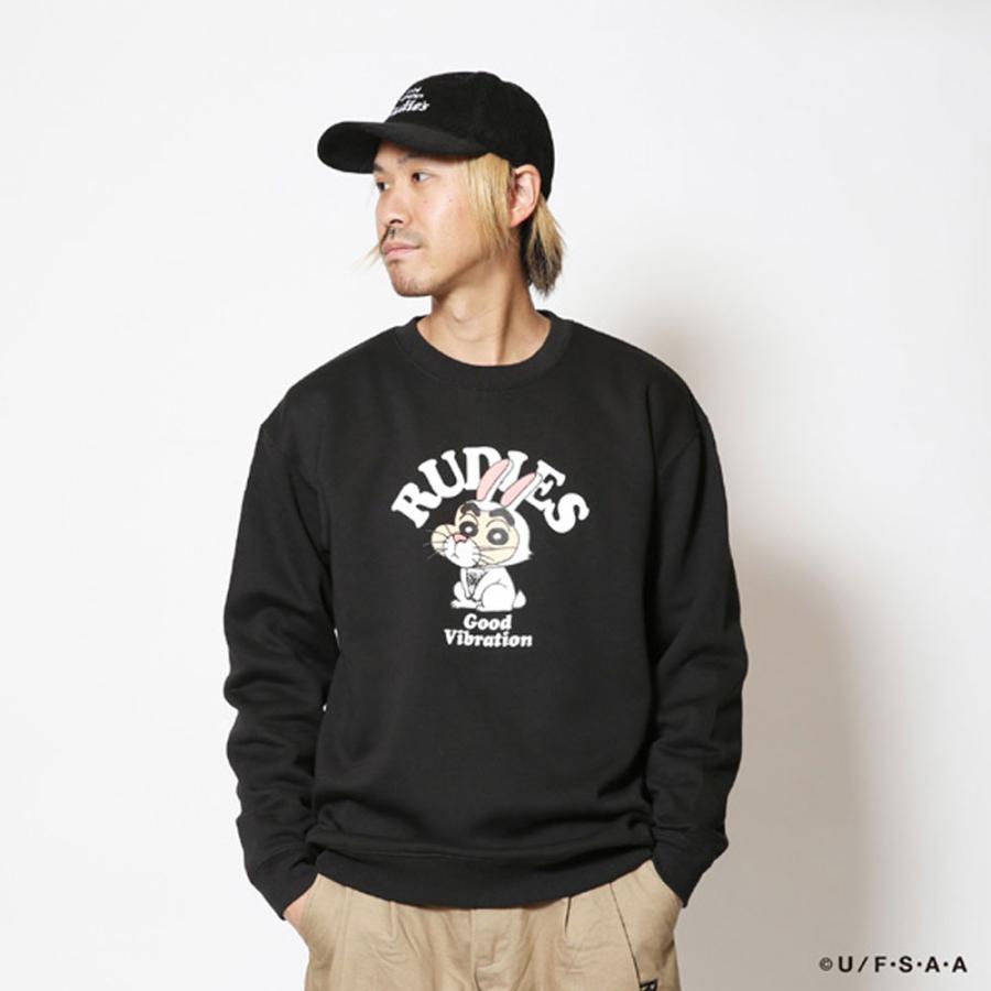 RUDIE'S/ルーディーズ クルーネックスウェット クレヨンしんちゃん コラボ/RUDIE'SxCRAYON SHINCHAN RABBIT CREW SWEAT｜rudies ストリート スケーター メン | RUDIE'S | 05