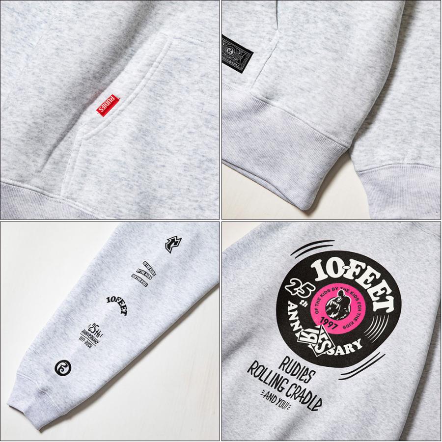 RUDIE'S/ルーディーズ コラボ プルオーバーパーカー/10-FEETxRUDIE?SxROLLING CRADLE HOOD SWEAT｜rudies テンフィート ローリング ストリート スケーター メ | RUDIE'S | 10