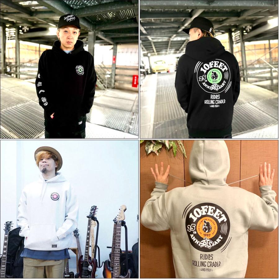 RUDIE'S/ルーディーズ コラボ プルオーバーパーカー/10-FEETxRUDIE?SxROLLING CRADLE HOOD SWEAT｜rudies テンフィート ローリング ストリート スケーター メ | RUDIE'S | 11