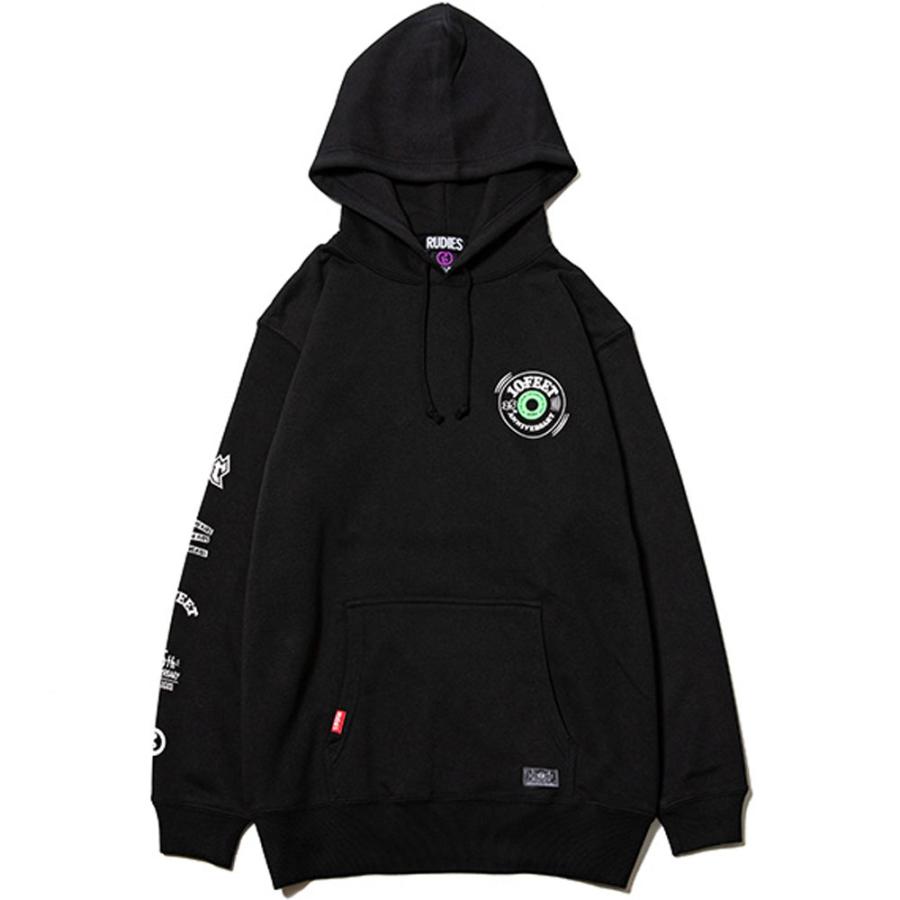 RUDIE'S/ルーディーズ コラボ プルオーバーパーカー/10-FEETxRUDIE?SxROLLING CRADLE HOOD SWEAT｜rudies テンフィート ローリング ストリート スケーター メ | RUDIE'S | 01
