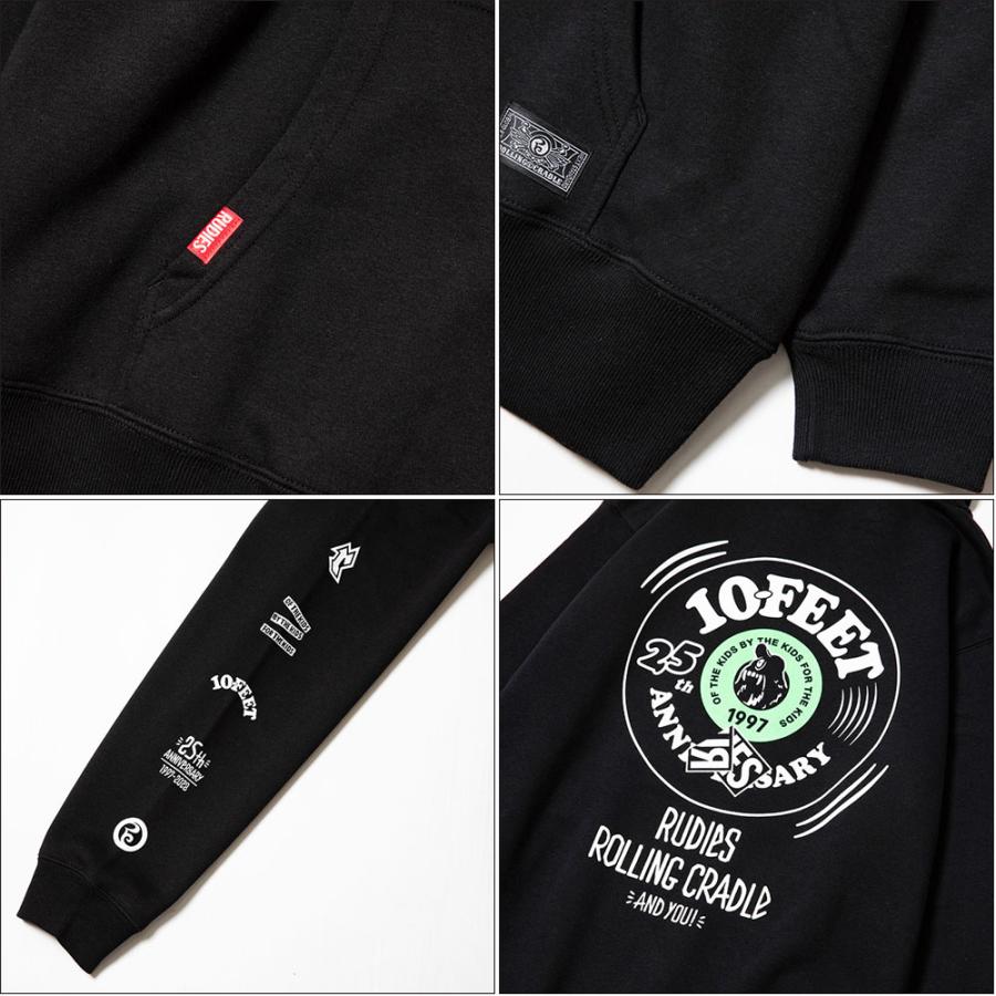 RUDIE'S/ルーディーズ コラボ プルオーバーパーカー/10-FEETxRUDIE?SxROLLING CRADLE HOOD SWEAT｜rudies テンフィート ローリング ストリート スケーター メ | RUDIE'S | 05