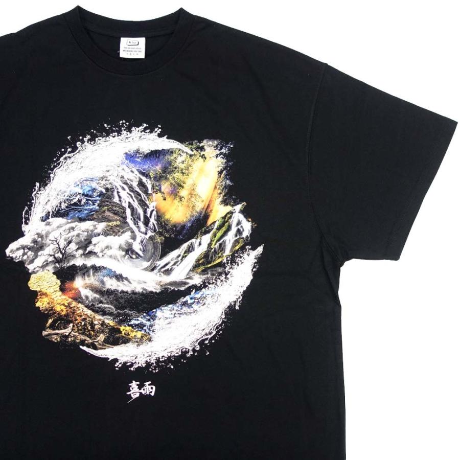 reversal/リバーサル 半袖 Tシャツ 喜雨 コラボ ビッグシルエット/PLEASURE RAIN DRY DEO T-SHIRTS rvkiu001｜吸汗速乾 抗菌防臭性 コラボレーション ストリ | RUDIE'S | 02