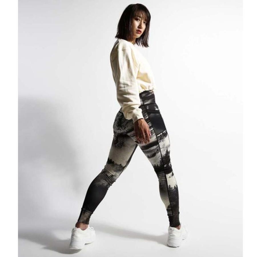 reversal/リバーサル レディース レギンス ハイウエスト ロングスパッツ/HIGH WAIST SHORTS rv22aw805｜インナースパッツ アクティブ フィットネス レディー | reversal | 05