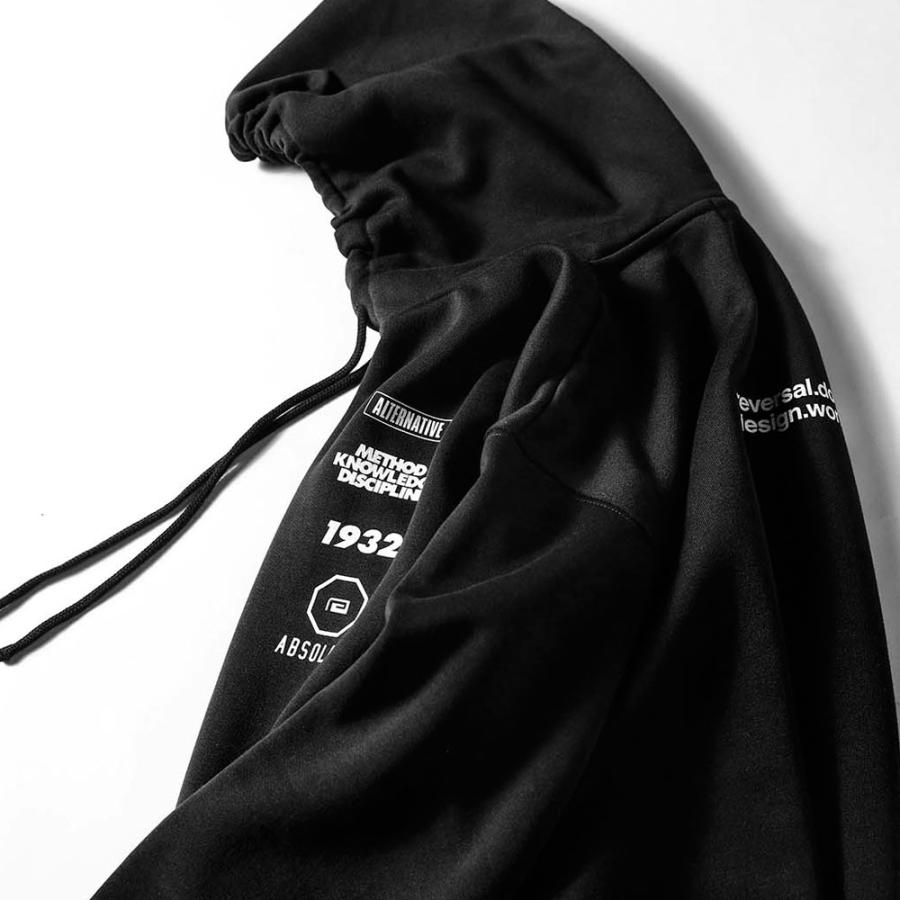 reversal/リバーサル プルオーバーパーカー/MULTI LOGO BACK FLEECE HOODIE rv22aw204｜パーカー ストリート メンズ レディース 格闘技 ジム フィットネス | reversal | 05