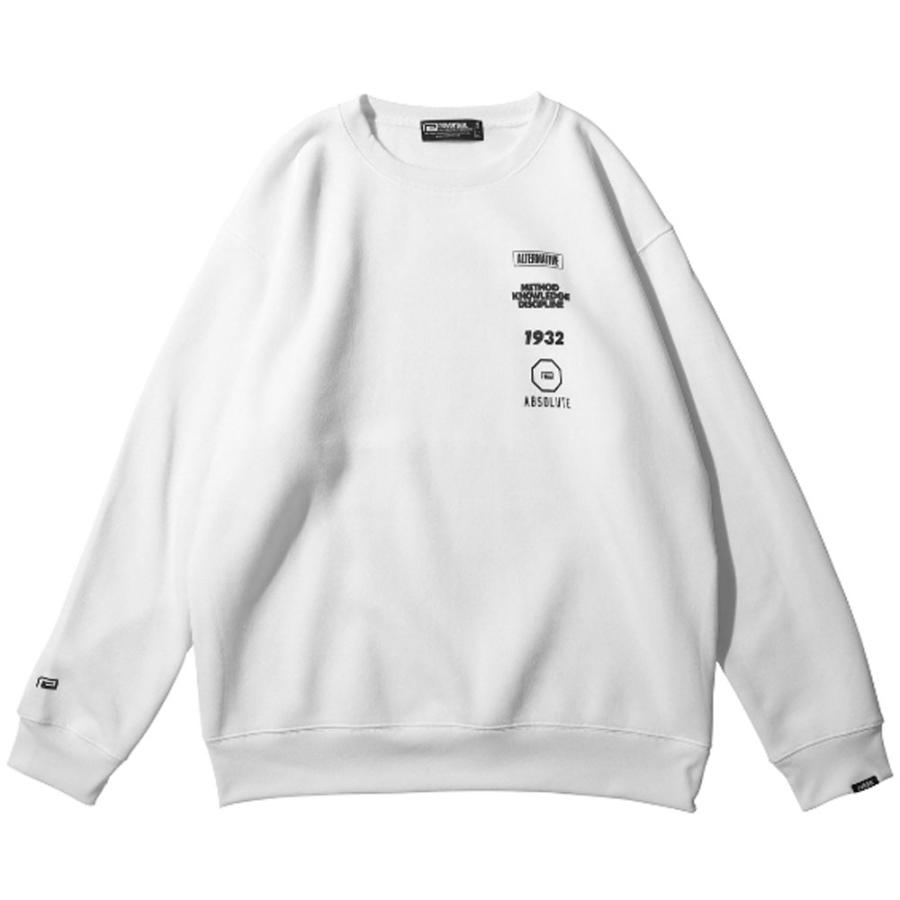 reversal/リバーサル クルーネック スウェット/MULTI LOGO BACK FLEECE CREW NECK rv22aw211 ｜トレーナー ストリート メンズ レディース 格闘技 ジム フィッ | reversal | 03