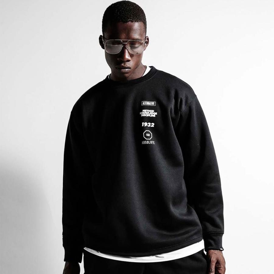 reversal/リバーサル クルーネック スウェット/MULTI LOGO BACK FLEECE CREW NECK rv22aw211 ｜トレーナー ストリート メンズ レディース 格闘技 ジム フィッ | reversal | 08