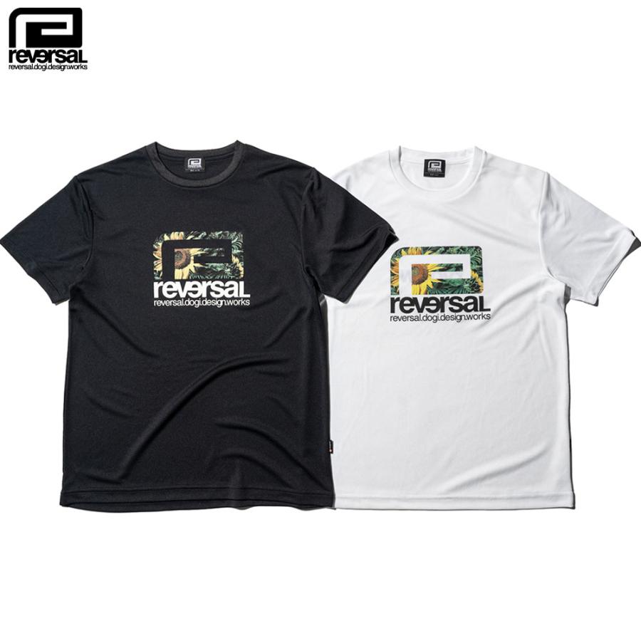 reversal/リバーサル Tシャツ ドライメッシュ 半袖/SUN FLOWER BIG MARK DRY TEE rv23ss051｜ ジム フィットネス アクティブ スポーツ | reversal