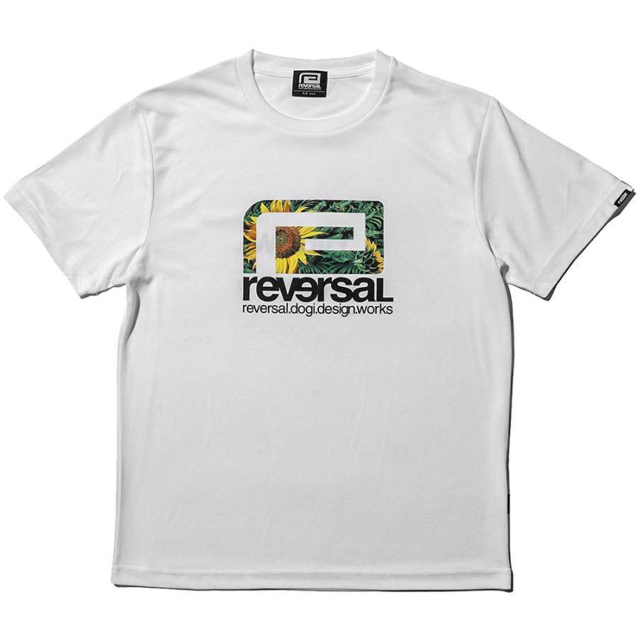 reversal/リバーサル Tシャツ ドライメッシュ 半袖/SUN FLOWER BIG MARK DRY TEE rv23ss051｜ ジム フィットネス アクティブ スポーツ | reversal | 03