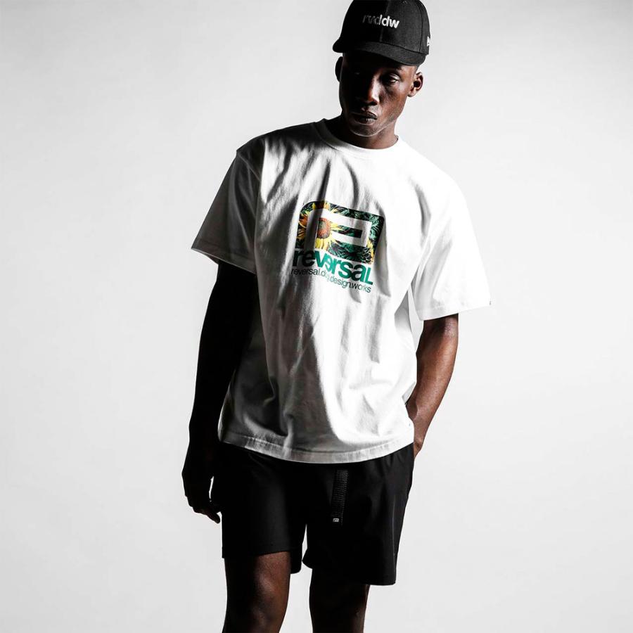 reversal/リバーサル Tシャツ ドライメッシュ 半袖/SUN FLOWER BIG MARK DRY TEE rv23ss051｜ ジム フィットネス アクティブ スポーツ | reversal | 06
