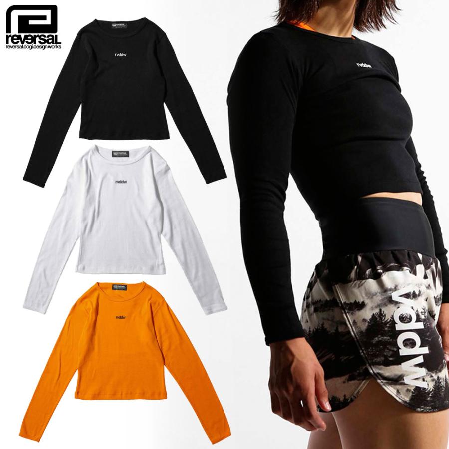 reversal/リバーサル レディース クロップド スウェット/MICRO LOGO CROPPED LONG SLEEVES｜ストリート レディース ファッション | reversal