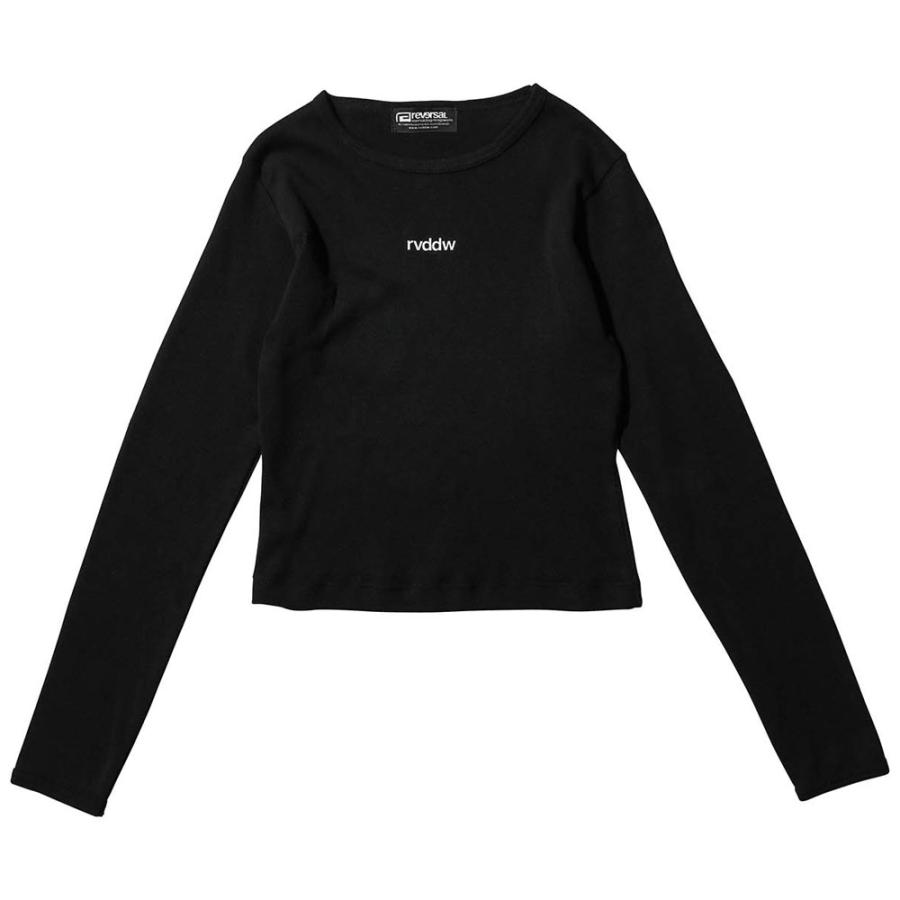 reversal/リバーサル レディース クロップド スウェット/MICRO LOGO CROPPED LONG SLEEVES｜ストリート レディース ファッション | reversal | 01