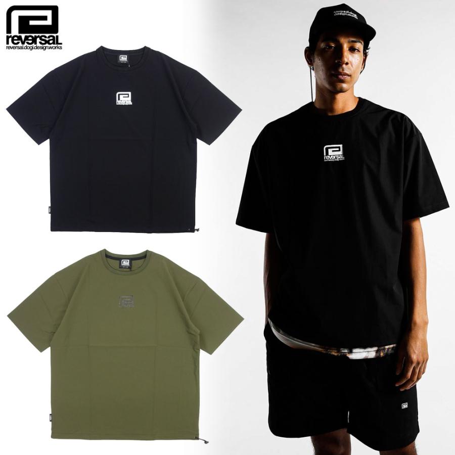 reversal/リバーサル  ドライメッシュ Tシャツ 半袖 ビッグシルエット/S-LOGO 4WAY BIG SILHOUETTE DRY TEE rv22ss054｜ストリート スケーター 格闘技 メンズ | reversal