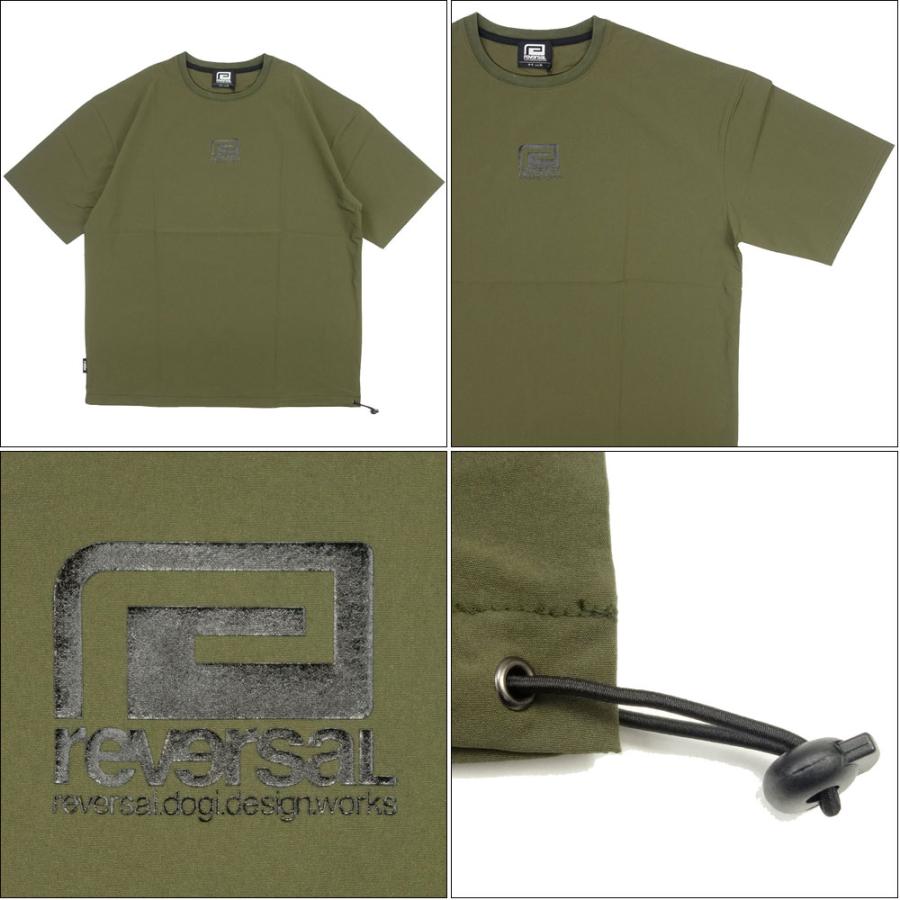 reversal/リバーサル  ドライメッシュ Tシャツ 半袖 ビッグシルエット/S-LOGO 4WAY BIG SILHOUETTE DRY TEE rv22ss054｜ストリート スケーター 格闘技 メンズ | reversal | 09