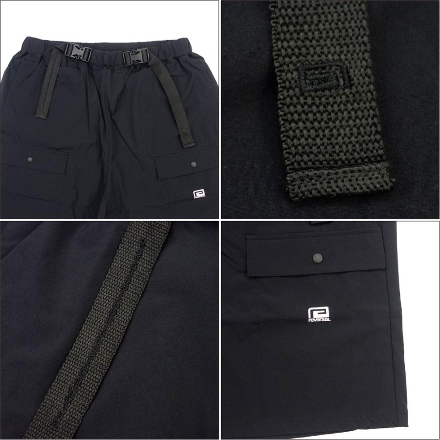 reversal/リバーサル ハーフパンツ カーゴショーツ ドライ/BLACK BELT 4WAY DRY CARGO SHORTS rv22ss502｜ストリート スケーター メンズ レディース ファッシ | reversal | 04