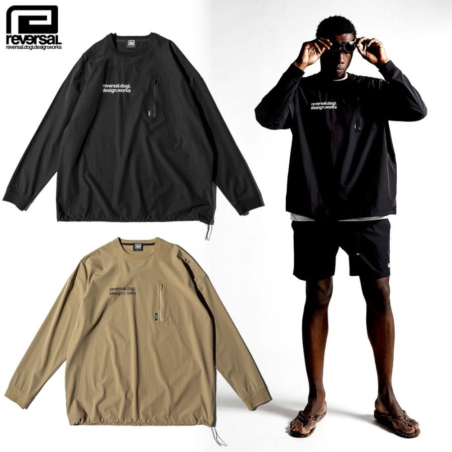 reversal/リバーサル ストレッチ ロングスリーブ 長袖 ドライ/4WAY STRETCH LONG SLEEVE　RN23SS152｜ストリート スケーター スポーツ ジム フィットネス 格 | reversal