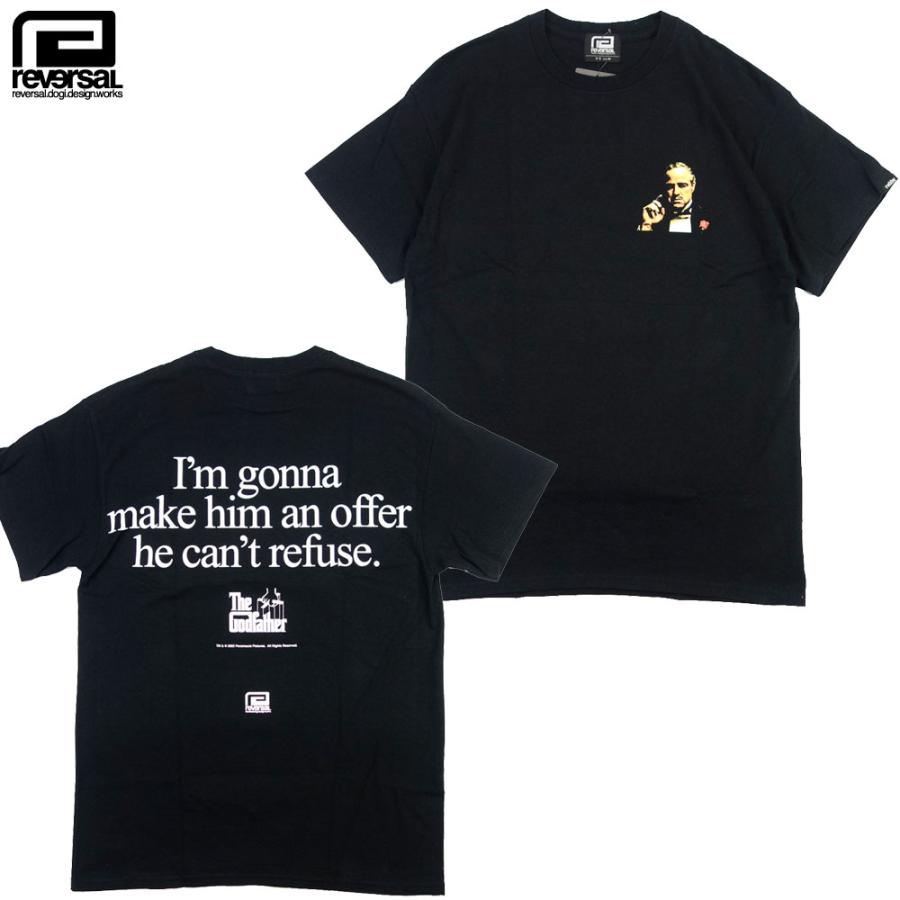 reversal/リバーサル ゴッドファーザー　コラボ コットン Tシャツ 半袖/Don Corleone TEE｜ドンコルレオーネ　ストリート メンズ レディース | reversal