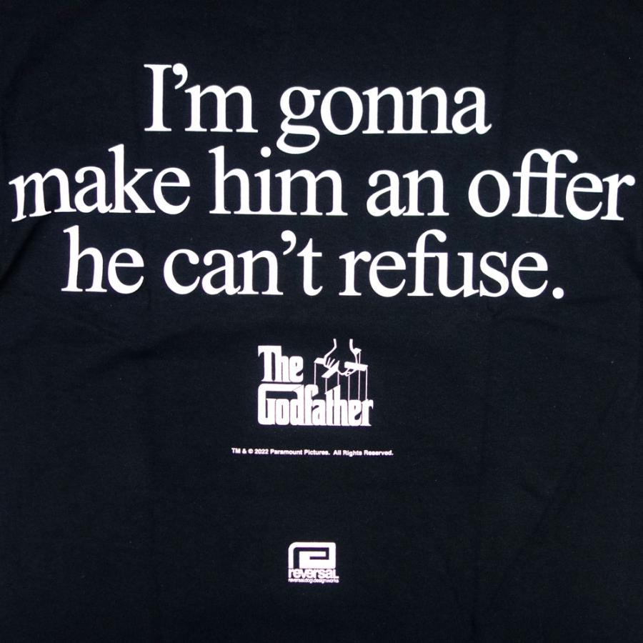 reversal/リバーサル ゴッドファーザー　コラボ コットン Tシャツ 半袖/Don Corleone TEE｜ドンコルレオーネ　ストリート メンズ レディース | reversal | 04