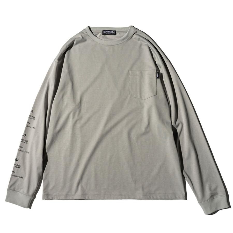 reversal（リバーサル） ビッグシルエット Tシャツ 長袖 ドライ/PEs 