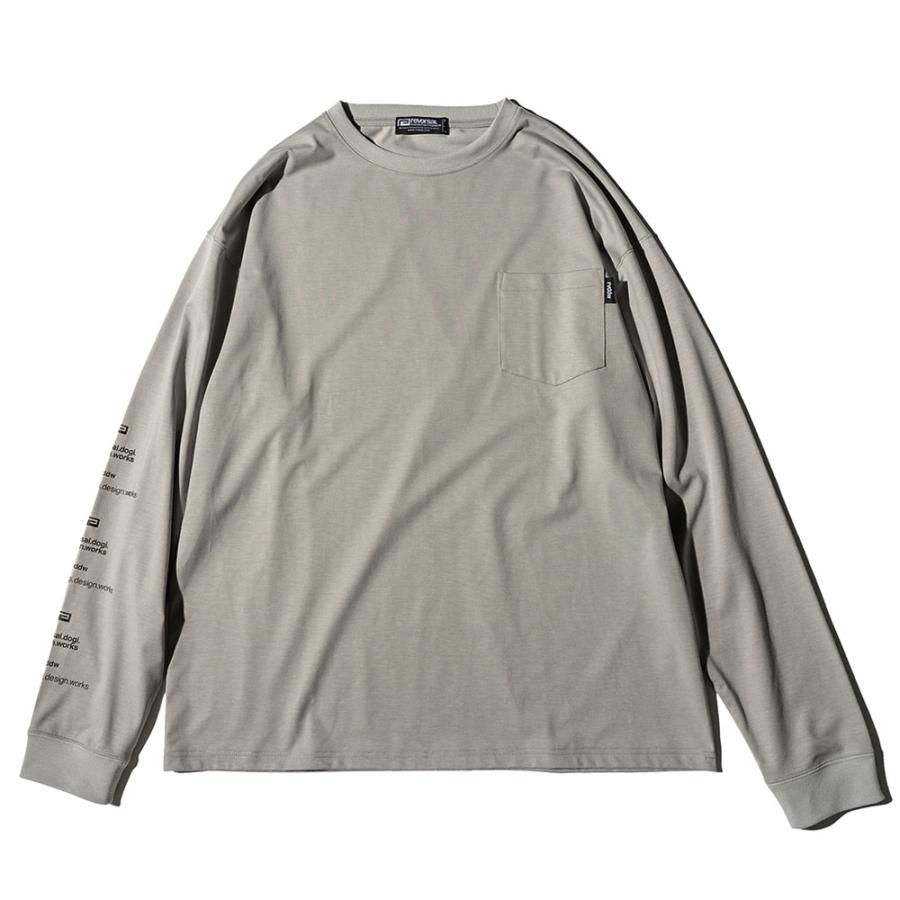 reversal/リバーサル ビッグシルエット Tシャツ 長袖 ドライ/PEs MVS BIG SILHOUETTE LONG SLEEVE rv23ss151a｜速乾素材 ワイドシルエット ストリート メンズ｜flagship｜05